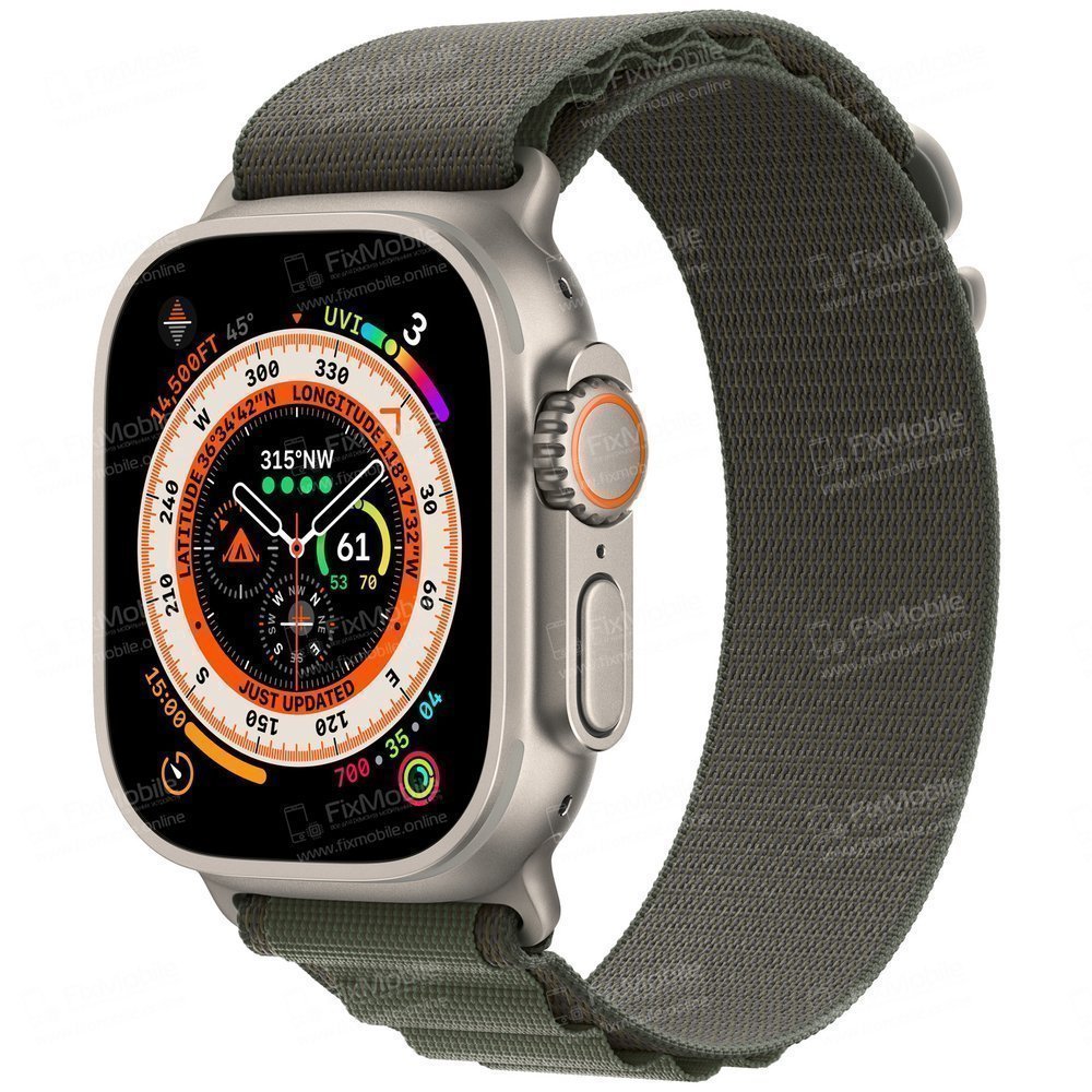 Дисплей с тачскрином для Apple Watch Ultra 49 мм (черный)