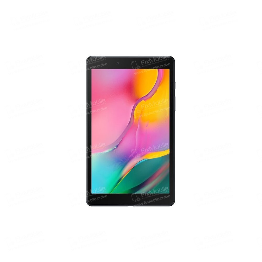Стекло для Samsung Galaxy Tab A 8.0 2019 LTE (T295) в сборе с OCA пленкой (черное)