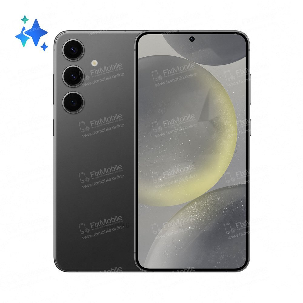 Задняя крышка для Samsung Galaxy S24 Plus (S926B) (желтая) премиум