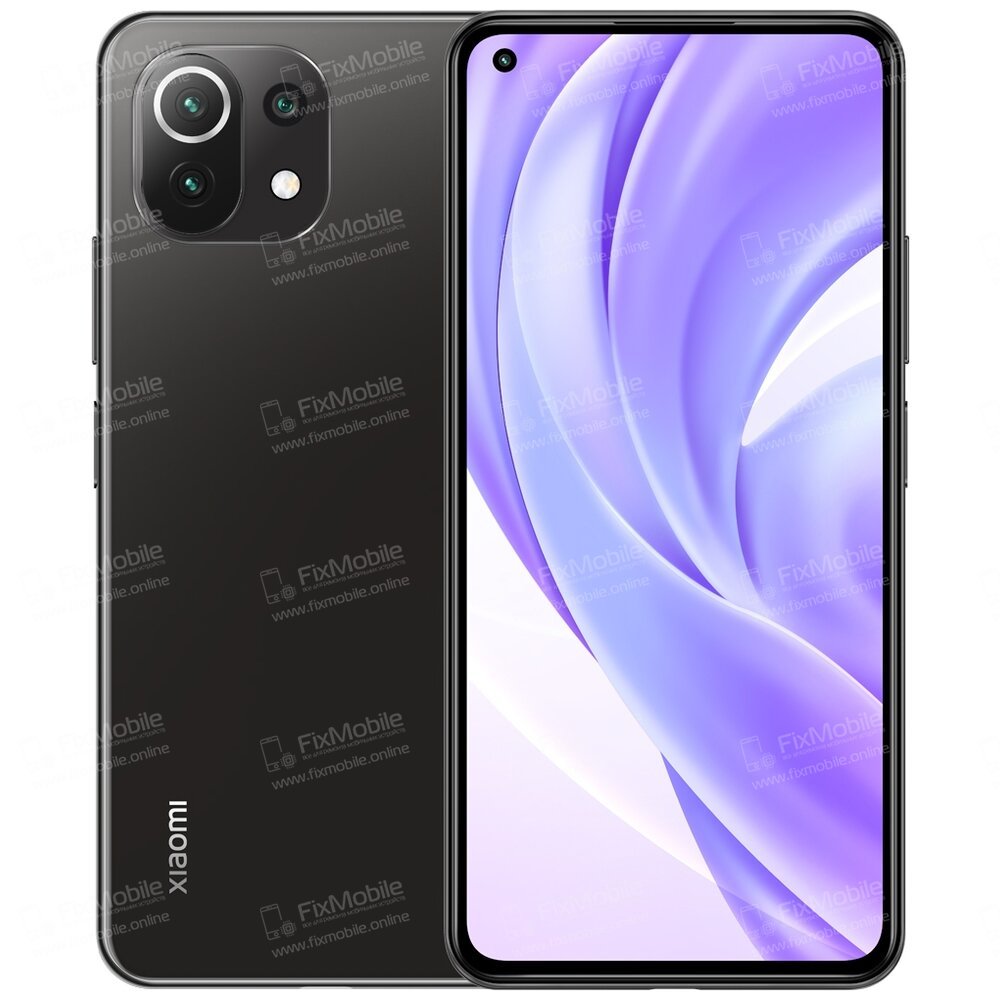 Дисплейный модуль с тачскрином для Xiaomi Mi 11 Lite 4G (синий)
