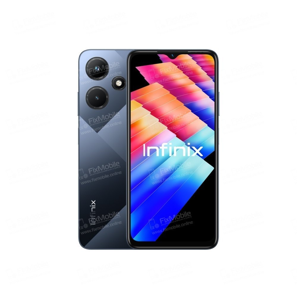 Средняя часть для Infinix Hot 30i (черный)