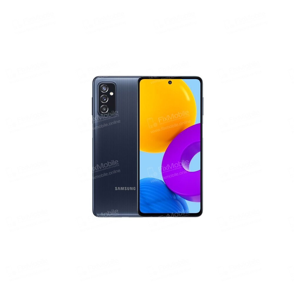 Стекло камеры для Samsung Galaxy M52 (M526B) (черное)