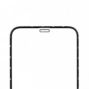 Защитное стекло для Apple iPhone 12 (полное покрытие) (черное) — 2