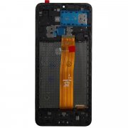 Дисплейный модуль с тачскрином для Samsung Galaxy A02 (A022G) (черный) (AAА) — 2