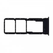 Контейнер SIM для Vivo Y31 2021 (черный) — 2