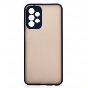 Чехол-накладка PC041 для Samsung Galaxy A23 4G (A235F) (черная-синяя) — 1