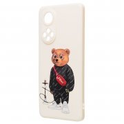 Чехол-накладка SC307 для Huawei Nova 9 (серая) (002) — 2