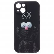 Чехол-накладка Luxo Creative для Apple iPhone 14 Plus (черная) (088) — 1