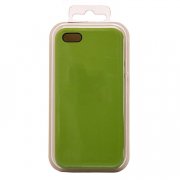 Чехол-накладка ORG Soft Touch для Apple iPhone 5 (зеленая) — 2