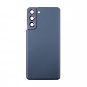 Задняя крышка для Samsung Galaxy S21 (G991B) (серая) Премиум — 2