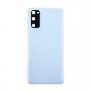 Задняя крышка для Samsung Galaxy S20 (G980F) (голубая) Премиум — 2
