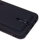 Чехол-накладка - SC304 с картхолдером для Samsung Galaxy A14 5G (MediaTek) (A146F) (черная) (217955) — 3