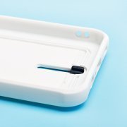 Чехол-накладка - SC304 с картхолдером для Samsung Galaxy A14 5G (MediaTek) (A146F) (белая) (217956) — 2