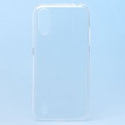 Чехол-накладка - Ultra Slim для Samsung Galaxy A01 (A015F) (прозрачная) — 1