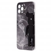 Чехол-накладка - SC332 для Apple iPhone 12 Pro (черная) — 3