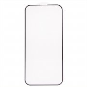 Защитное стекло Full Screen для Apple iPhone 14 Pro Max (черное)