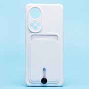 Чехол-накладка с картхолдером для Huawei Nova 9 (белая) — 1