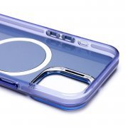 Чехол-накладка SafeMag для Apple iPhone 16 (синяя) — 2