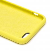 Чехол-накладка Soft Touch для Apple iPhone 6S (лимонная) — 2