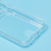 Чехол-накладка с картхолдером для Tecno Pop 6 Pro (прозрачная) — 2