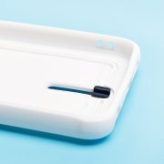 Чехол-накладка с картхолдером для Huawei Honor X6 (белая) — 2