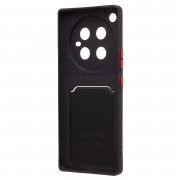Чехол-накладка с картхолдером для Infinix Zero 40 4G (черная) — 2