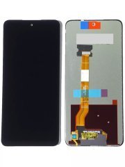 Дисплейный модуль с тачскрином для Realme C55 (черный) (AA)