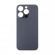 Задняя крышка для Apple iPhone 14 Pro (черная) Премиум — 2