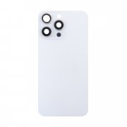 Задняя крышка для Apple iPhone 15 Pro Max (белая) Премиум — 2