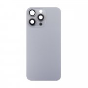 Задняя крышка для Apple iPhone 15 Pro Max (серая) Премиум — 2