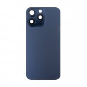 Задняя крышка для Apple iPhone 15 Pro Max (синяя) Премиум — 2