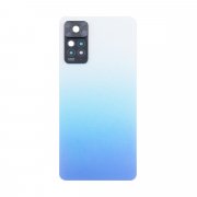 Задняя крышка для Xiaomi Redmi Note 11 Pro 4G (голубая) премиум — 2