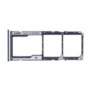 Контейнер SIM для Xiaomi Redmi Note 12S (черный) — 2