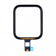 Стекло с тачскрином для Apple Watch SE 2022 44 mm в сборе с OCA пленкой (черное) — 1
