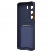 Чехол-накладка для Infinix Hot 50 4G (темно-синяя) — 2