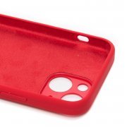Чехол-накладка Soft Touch для Apple iPhone 13 mini (красная) — 2