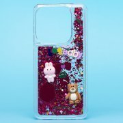 Чехол-накладка для TECNO Spark 20C (бордовая) — 1