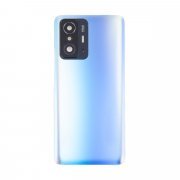 Задняя крышка для Xiaomi 11T (голубая) Премиум — 2
