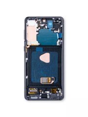 Дисплейный модуль с тачскрином для Samsung Galaxy S21 Plus (G996B) (черный) (TFT)