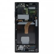 Дисплейный модуль с тачскрином для Samsung Galaxy S22 Ultra (S908B) (черный) (TFT) — 3