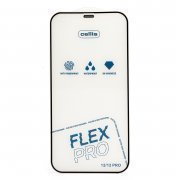 Защитное стекло Cellis для Apple iPhone 12 Pro (черное) — 1