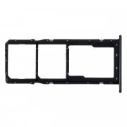 Контейнер SIM для Samsung Galaxy M11 (M115F) (черный) — 2