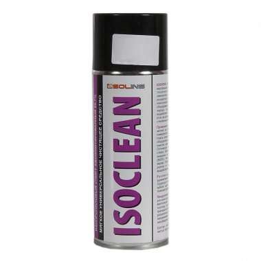 Спрей-очиститель Solins ISOCLEAN изопропанол (400 мл) &mdash; 1