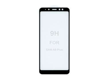 Защитное стекло для Samsung Galaxy J8 (2018) J810F (полное покрытие)(черное) — 1