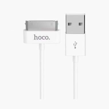 Кабель Hoco X1 Rapid для Apple (USB - 30-pin) белый — 1