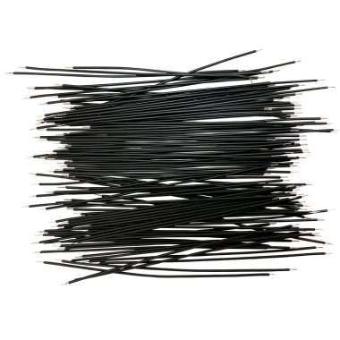 Набор проводов 100 шт (черный) — 1