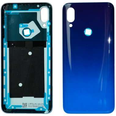 Задняя крышка для Xiaomi Redmi 7 (синяя) &mdash; 1