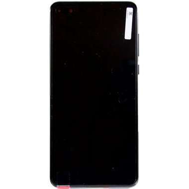 Дисплейный модуль с тачскрином для Huawei P40 (черный) &mdash; 1