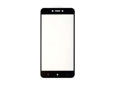 Защитное стекло для Xiaomi Redmi Go (полное покрытие) (черное) Премиум — 1