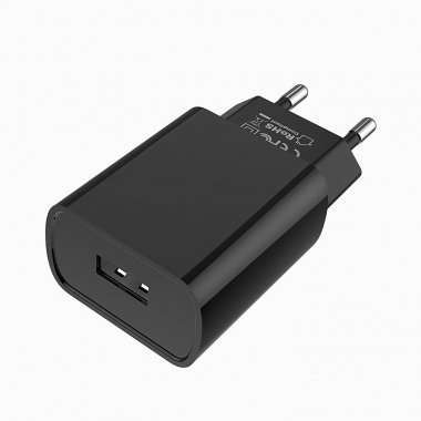 Сетевое зарядное устройство Borofone BA20A Sharp USB с кабелем micro-USB (черное) — 6